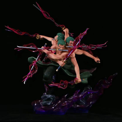 Zoro 6 Arm Demon God Action Figure 33 cm Height With Premium Box - One Piece