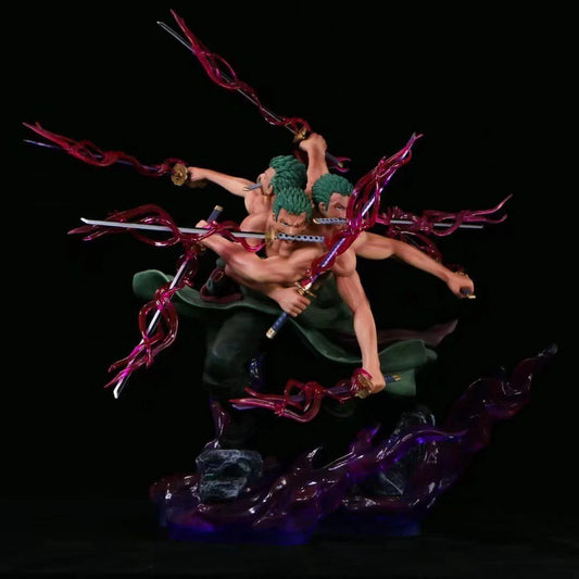Zoro 6 Arm Demon God Action Figure 33 cm Height With Premium Box - One Piece