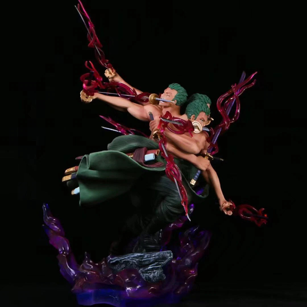 Zoro 6 Arm Demon God Action Figure 33 cm Height With Premium Box - One Piece