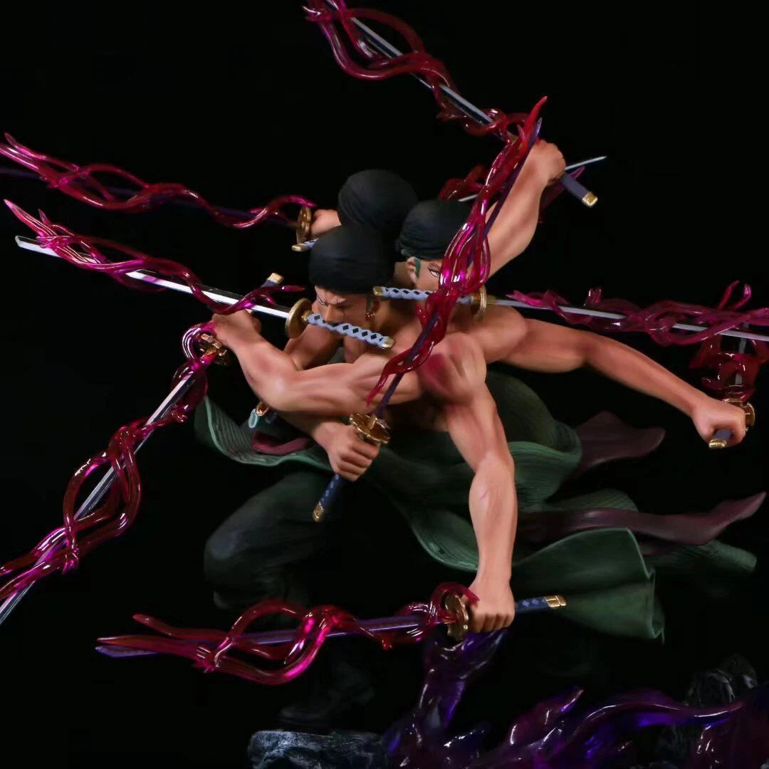 Zoro 6 Arm Demon God Action Figure 33 cm Height With Premium Box - One Piece