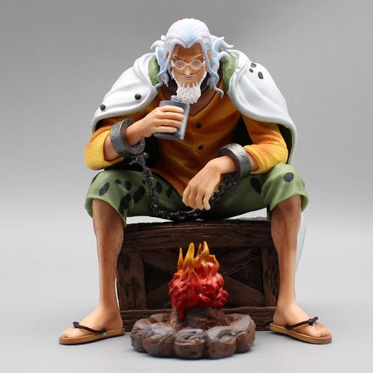 Silvers Rayleigh Sitting 16cm Action Figure - One Piece