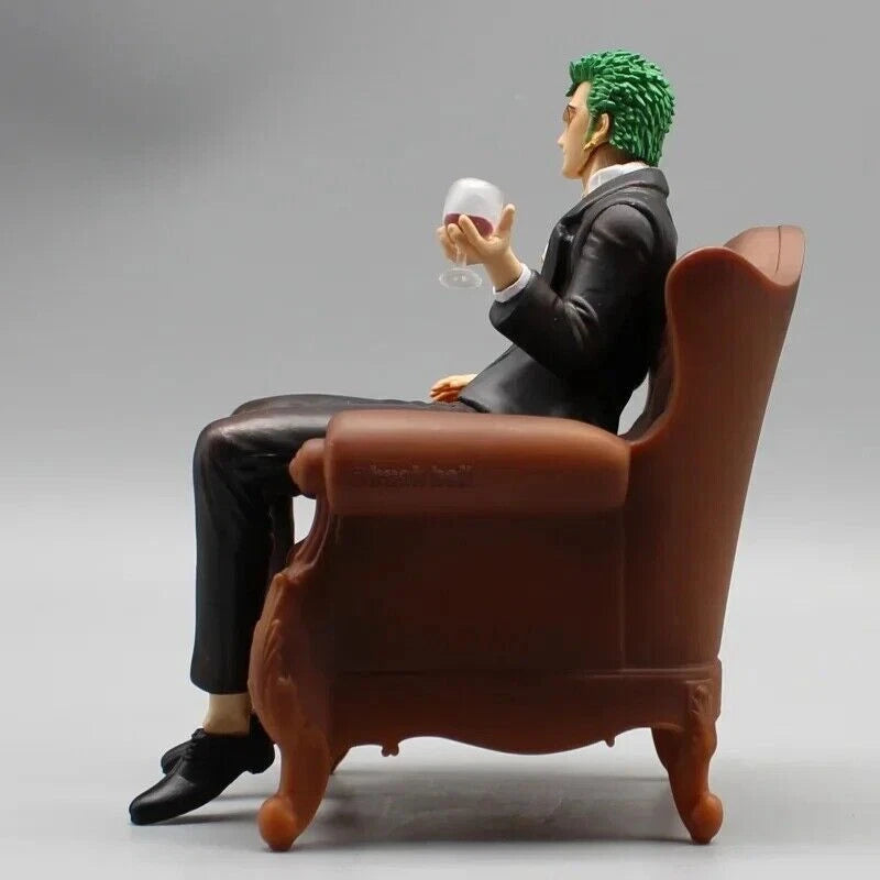 Roronoa Zoro Suit Sofa 14cm Action Figure - One Piece