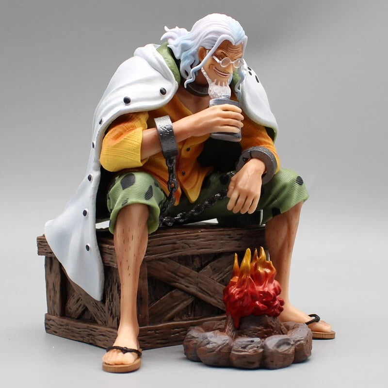 Silvers Rayleigh Sitting 16cm Action Figure - One Piece