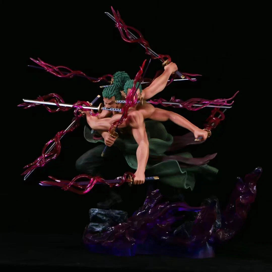 Zoro 6 Arm Demon God Action Figure 33 cm Height With Premium Box - One Piece