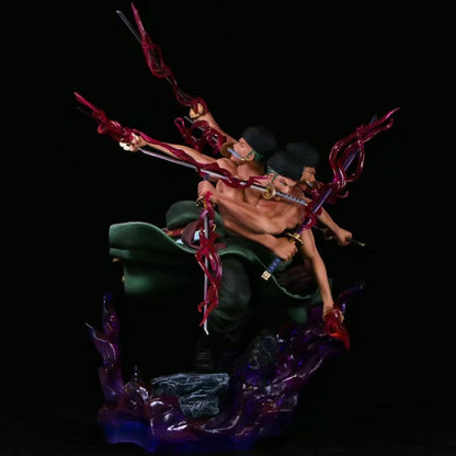 Zoro 6 Arm Demon God Action Figure 33 cm Height With Premium Box - One Piece