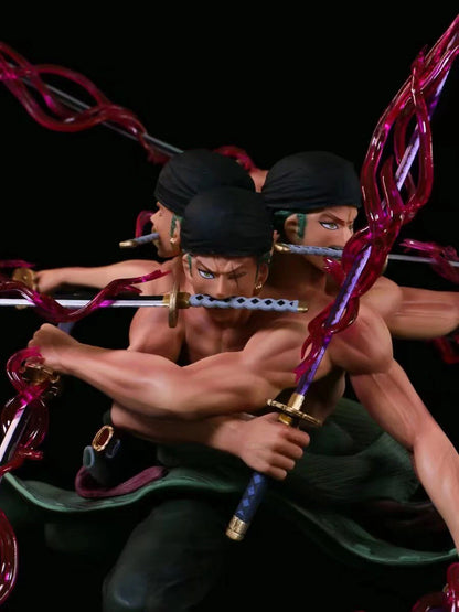 Zoro 6 Arm Demon God Action Figure 33 cm Height With Premium Box - One Piece