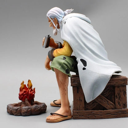 Silvers Rayleigh Sitting 16cm Action Figure - One Piece