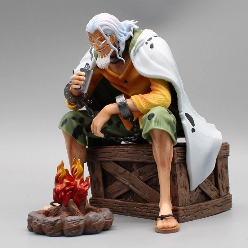 Silvers Rayleigh Sitting 16cm Action Figure - One Piece