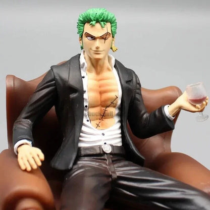 Roronoa Zoro Suit Sofa 14cm Action Figure - One Piece
