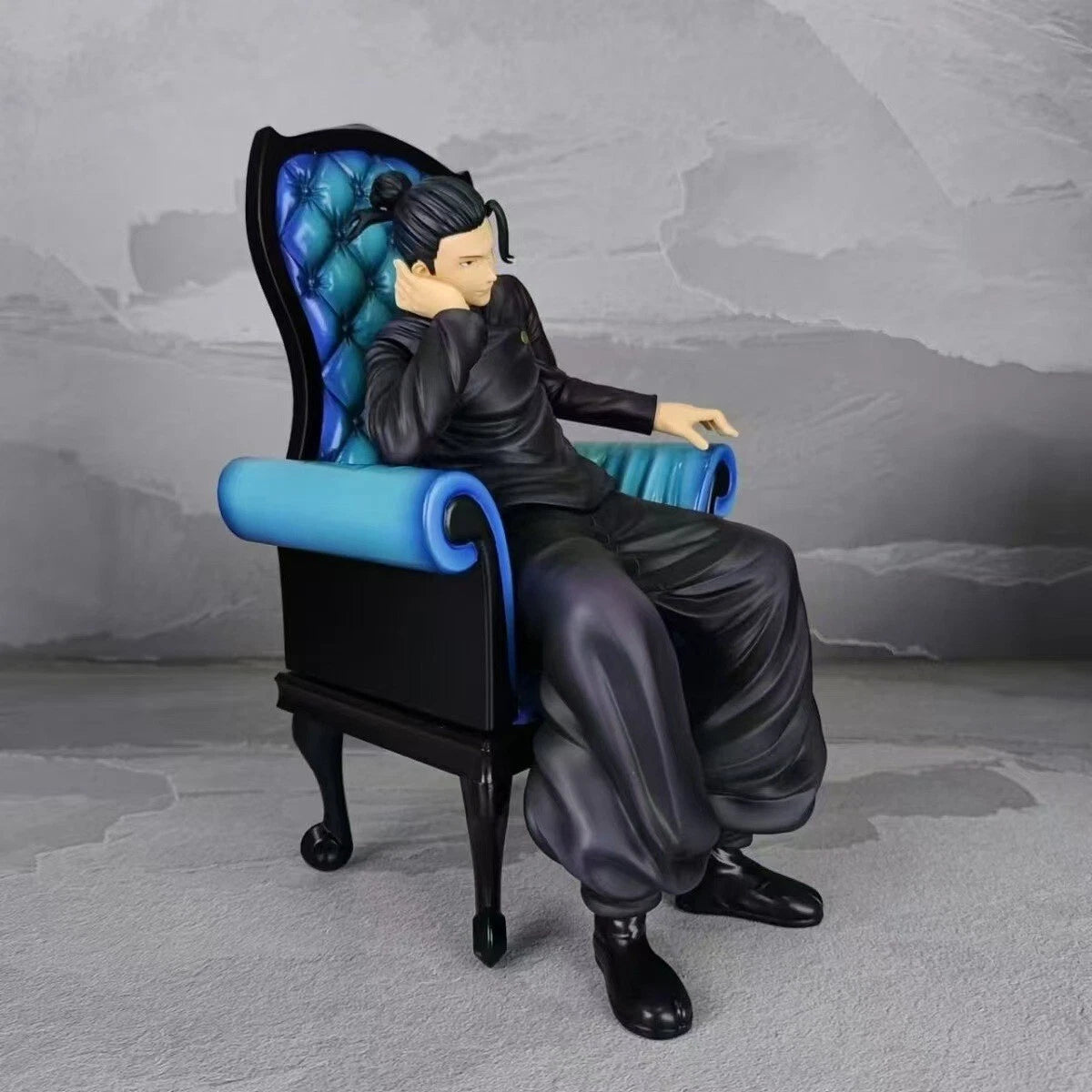 Satoru Gojo Geto Suguru Sitting Sofa 24cm Figure - Jujutsu Kaisen