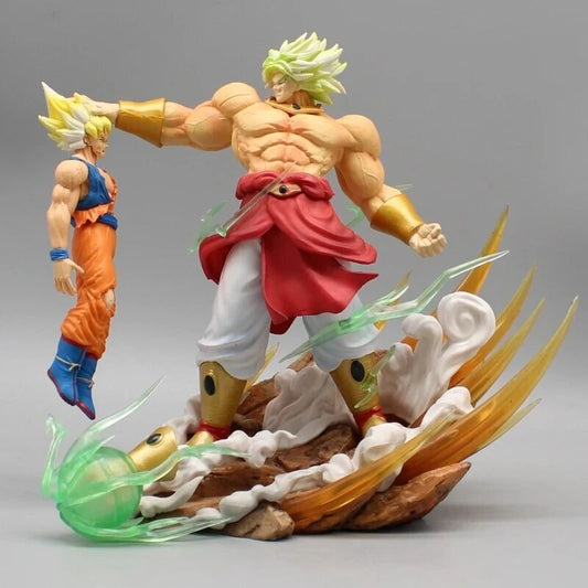 Broly Vs Goku Super Saiyan 20cm Action Figure - Dragon Ball Z
