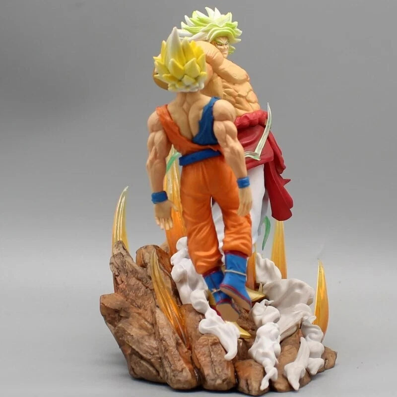 Broly Vs Goku Super Saiyan 20cm Action Figure - Dragon Ball Z