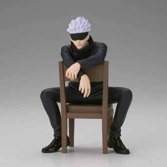 Satoru Gojo Sitting On Chair 12cm Figure - Jujutsu Kaisen