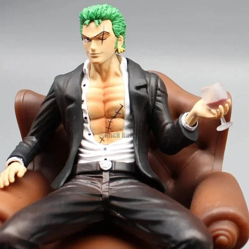 Roronoa Zoro Suit Sofa 14cm Action Figure - One Piece