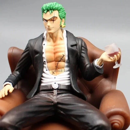 Roronoa Zoro Suit Sofa 14cm Action Figure - One Piece