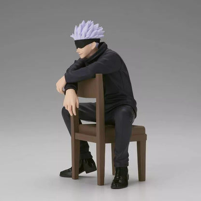 Satoru Gojo Sitting On Chair 12cm Figure - Jujutsu Kaisen