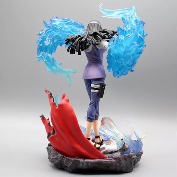Hinata Hyuga Twin Lion Fists 28cm Anime Figure - Naruto