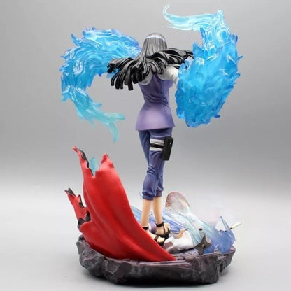 Hinata Hyuga Twin Lion Fists 28cm Anime Figure - Naruto