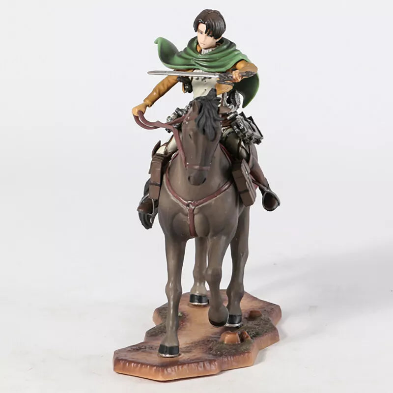 Levi on Horse 19cm Action Figure - Attack on Titan
