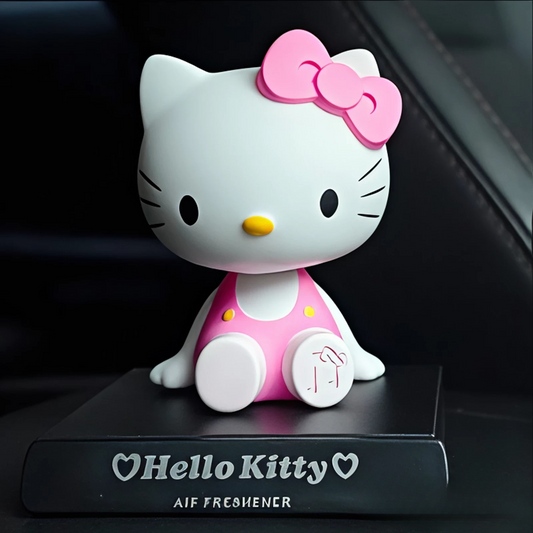 Pink Kitty Bobblehead 12cm