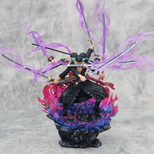 Roronoa Zoro Three Heads & Six Arms 19cm Figure - One Piece