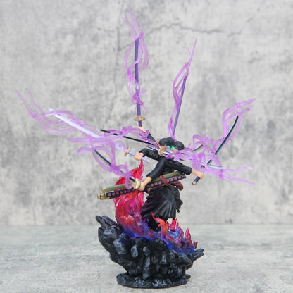 Roronoa Zoro Three Heads & Six Arms 19cm Figure - One Piece