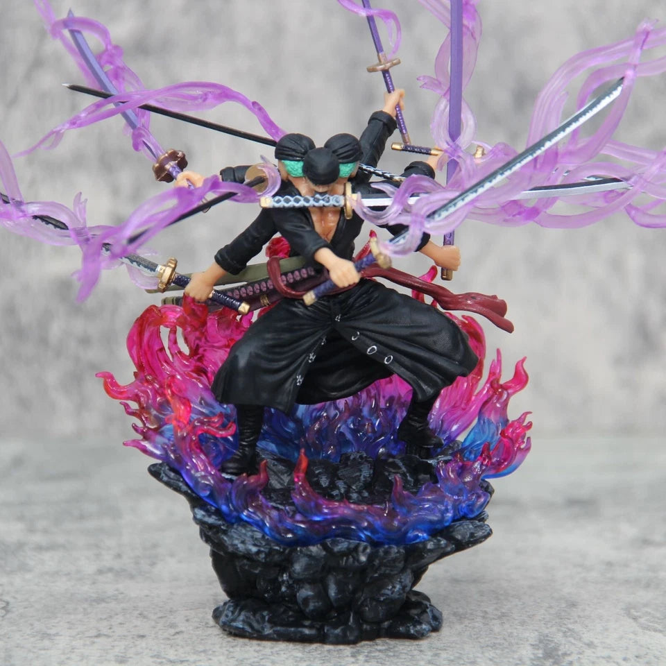 Roronoa Zoro Three Heads & Six Arms 19cm Figure - One Piece