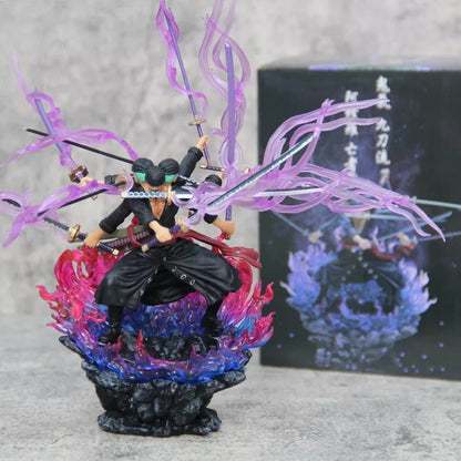 Roronoa Zoro Three Heads & Six Arms 19cm Figure - One Piece
