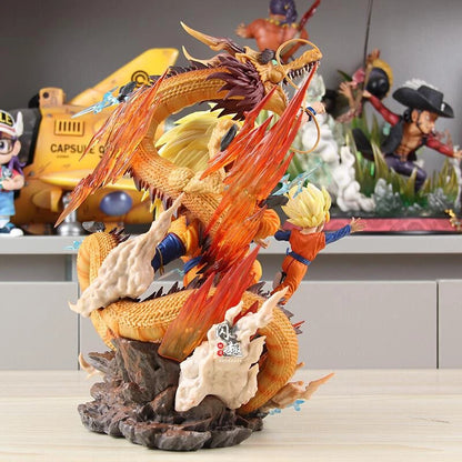 Super Trio Dragon Fist Father and Son Figure 27cm Action Figure - Dragon Ball Z