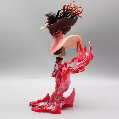 Kamado Nezuko Blood Ghost Technique 21cm Action Figure - Demon Slayer
