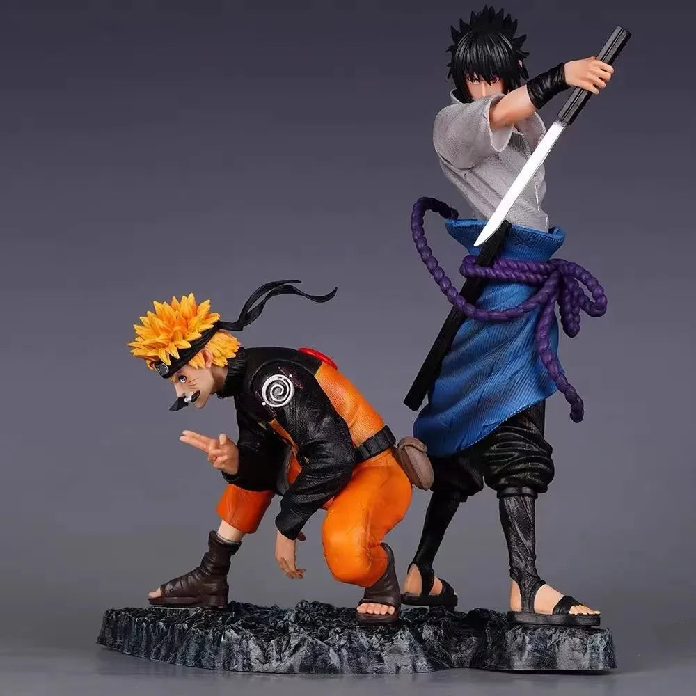Naruto And Sasuke Action Figure Set 29cm - Naruto