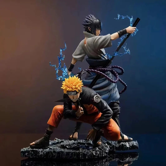 Naruto And Sasuke Action Figure Set 29cm - Naruto