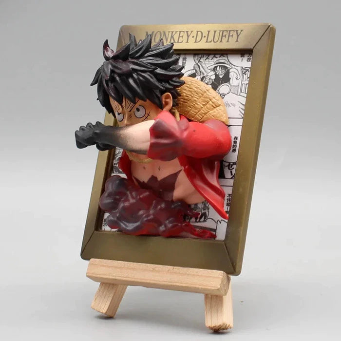 Luffy 3D Frame Boundless Pirate Spirit 18cm - One Piece