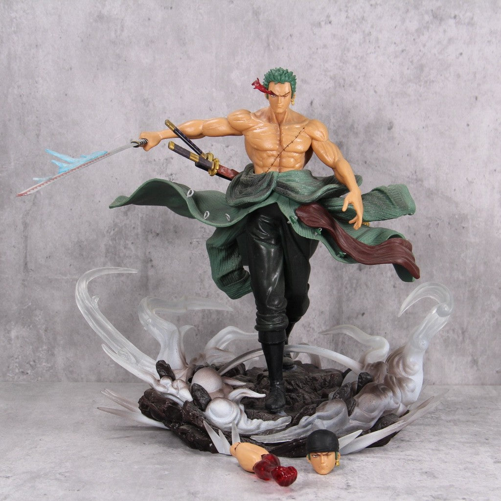 Zoro Cloud Bottom Double Head 27cm Action Figure - One Piece