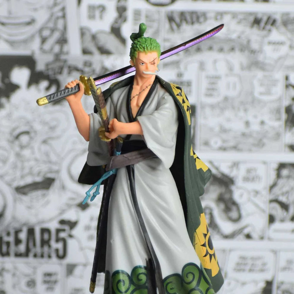 Roronoa Zoro Wanokuni 18cm Action Figure - One Piece