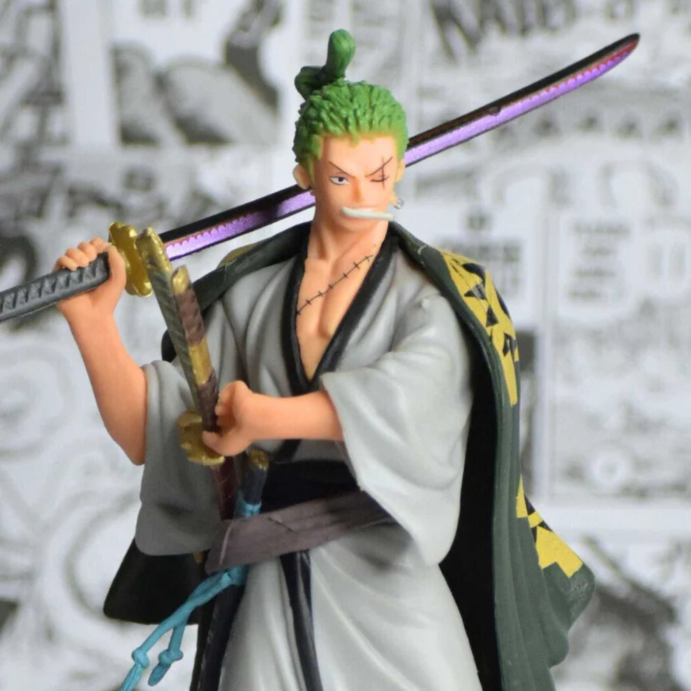 Roronoa Zoro Wanokuni 18cm Action Figure - One Piece