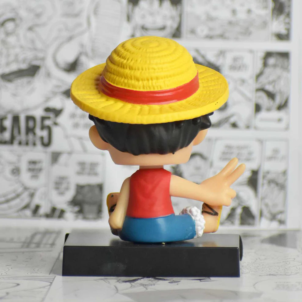Luffy Victory Cute Bobblehead 12cm