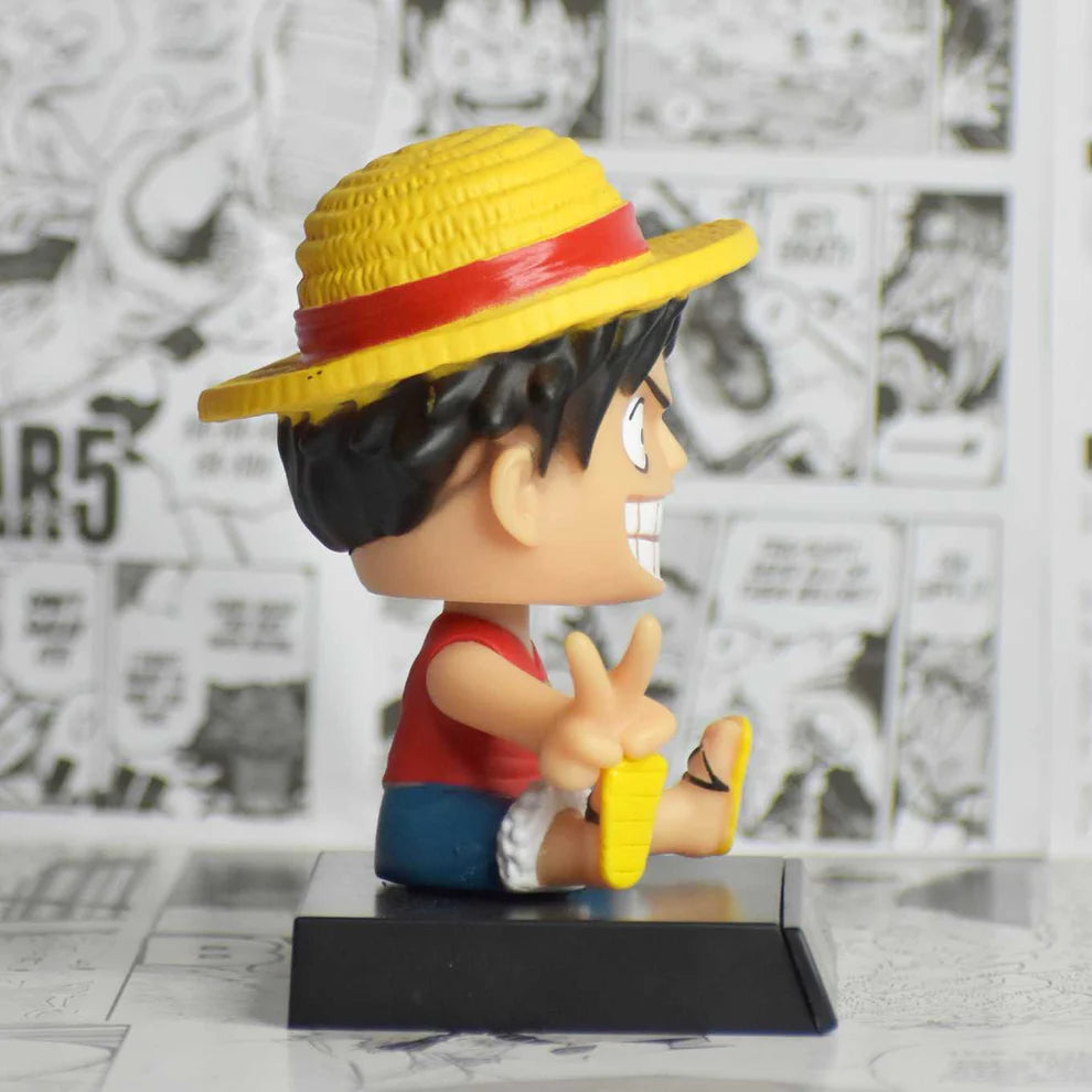 Luffy Victory Cute Bobblehead 12cm