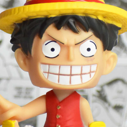 Luffy Victory Cute Bobblehead 12cm