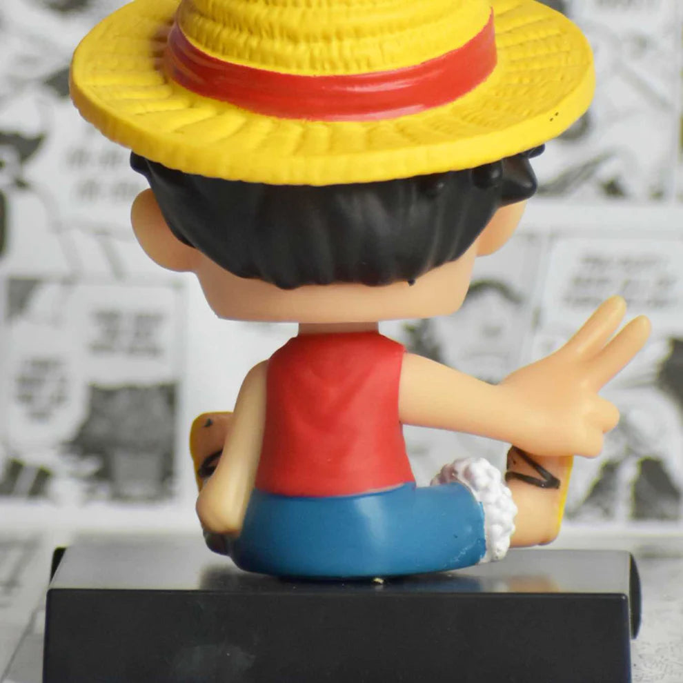 Luffy Victory Cute Bobblehead 12cm
